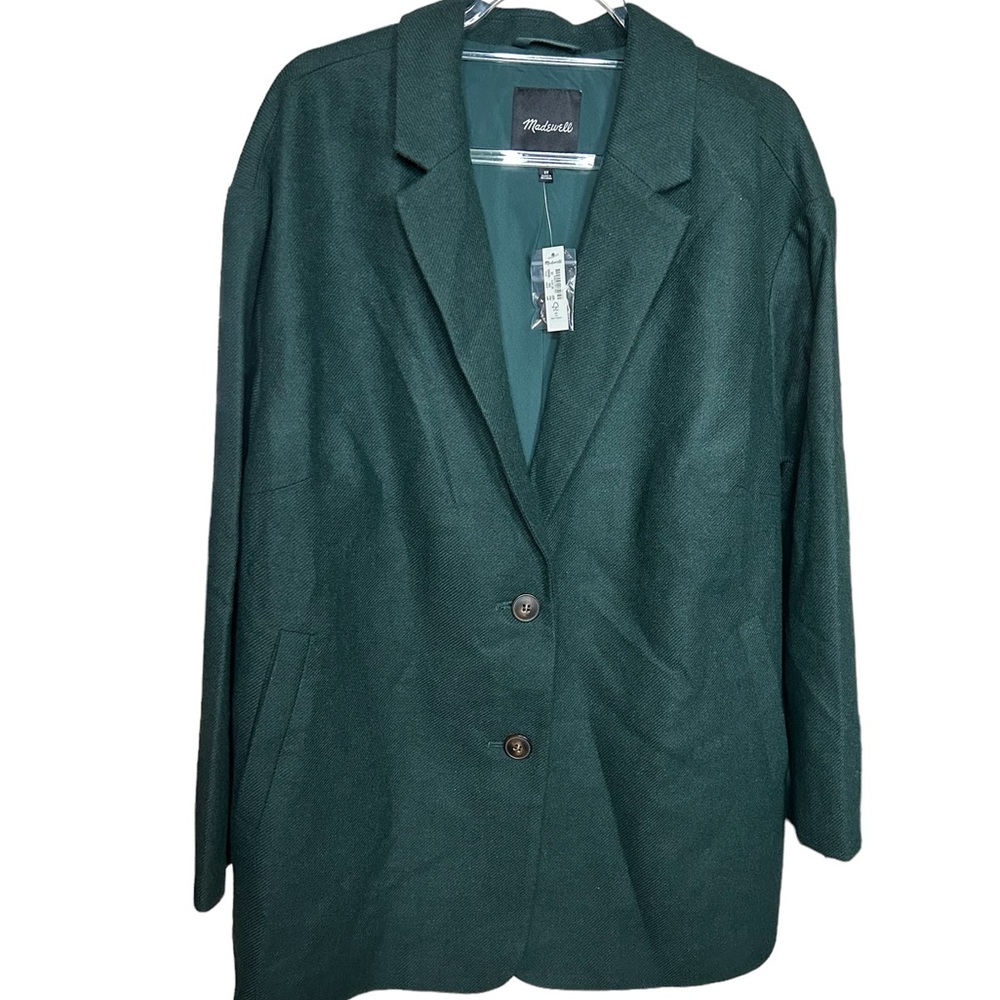 NWT Madewell Brushed Oversized Dorset Blazer - Size 2XL - Picture 6 of 10